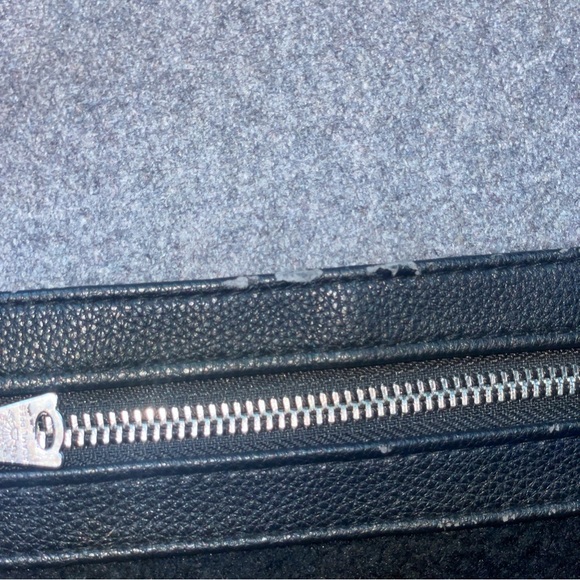 Adam Lippes for Target Shearling Backpack Handbag Bag Grey & Black Plaid Fur - Picture 7 of 16